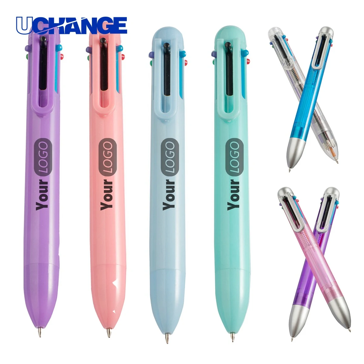 Portable Multicolor Ballpoint Pen for Travel 1