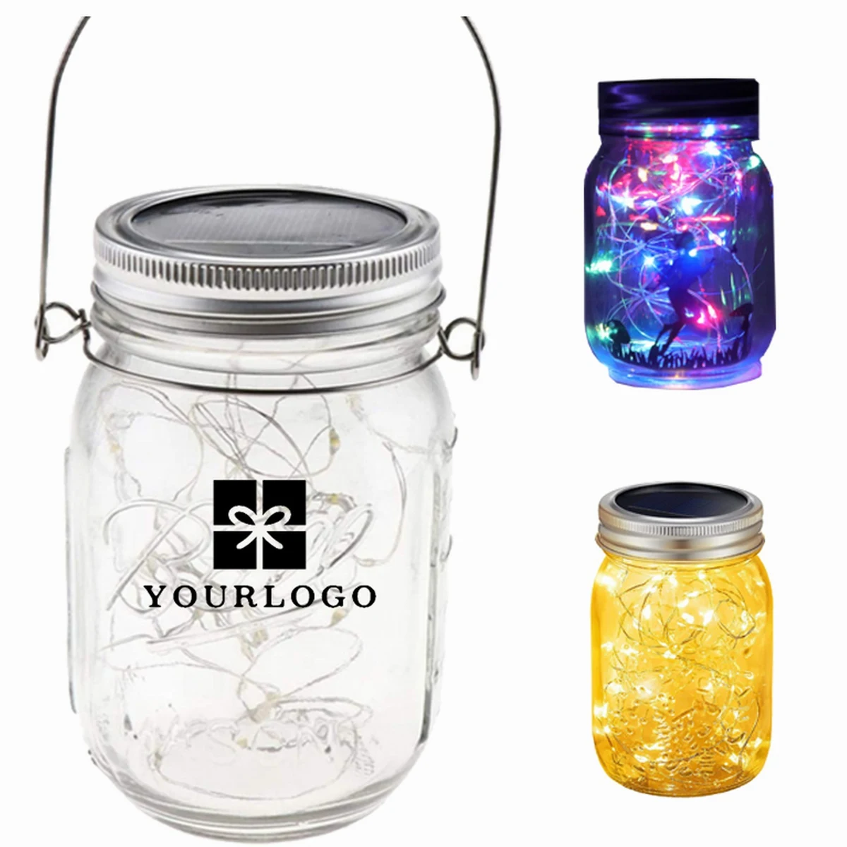 Solar Fairy Lantern Mason Jar Light
1