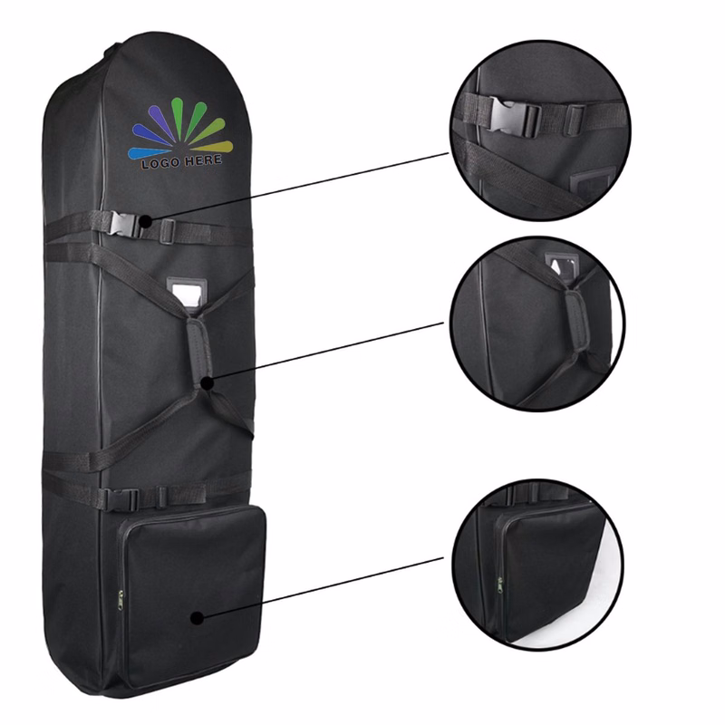 Customizable 900D High-Density Golf Aviation Travel Bag