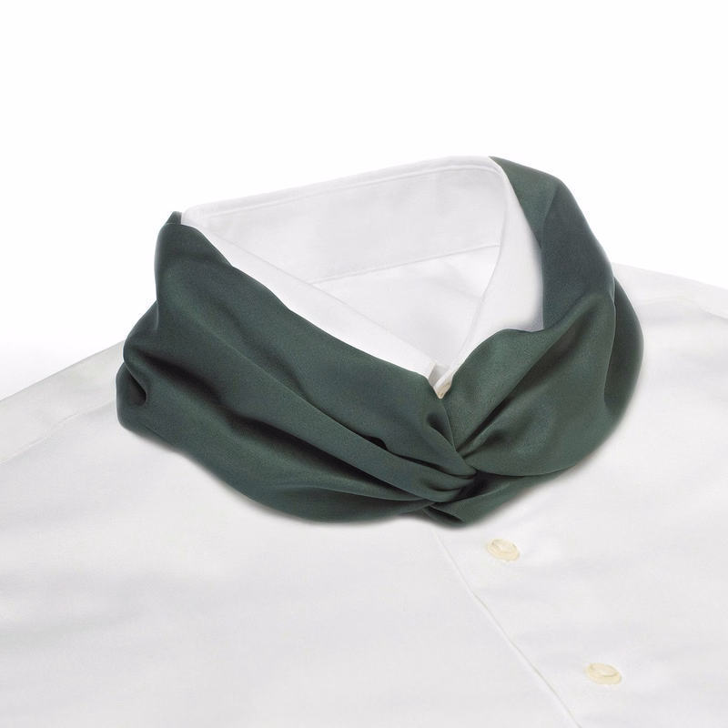 Hunter Green Knot Scarf