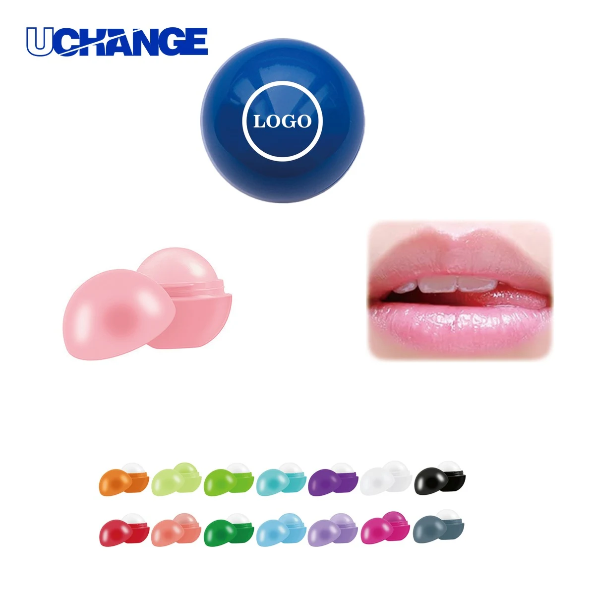 Beauty Ball Shaped Lip Balm Moisturizer 1