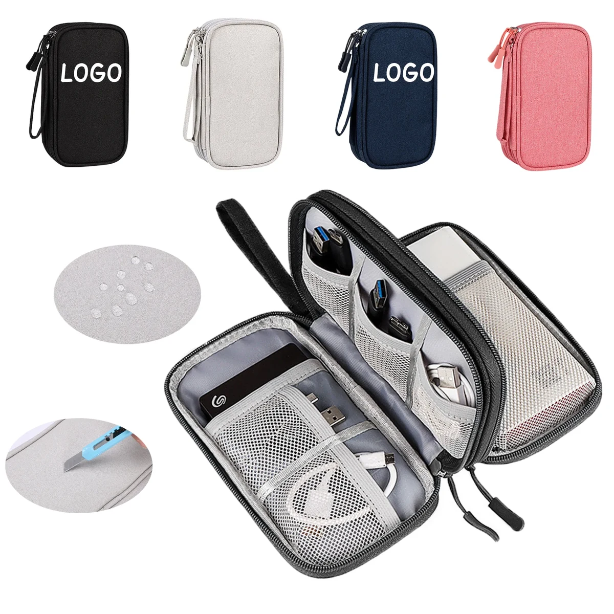 All-in-One Waterproof Cable Bag for Travel Accessories 1