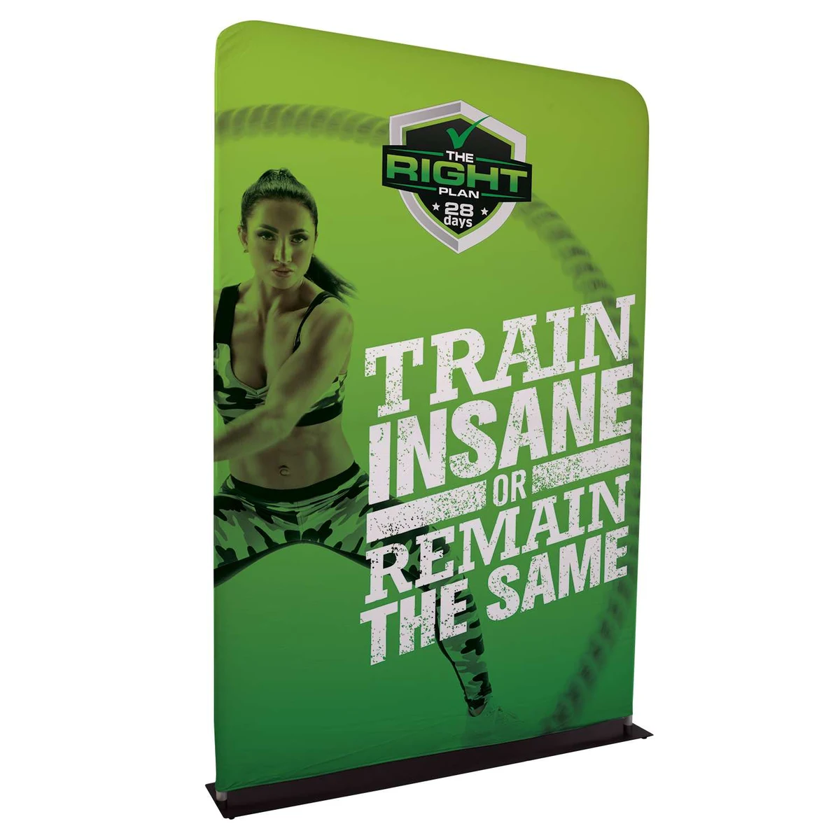 5' EuroFit™ Banner Display Kit (Recycled Polyester Knit) 1
