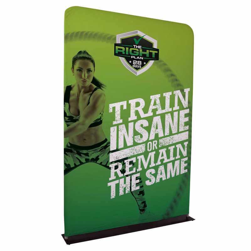 5' EuroFit™ Banner Display Kit (Recycled Polyester Knit)