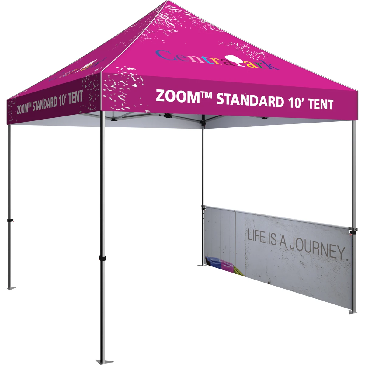 10' Zoom Half Wall Kit (Hardware Only) 1