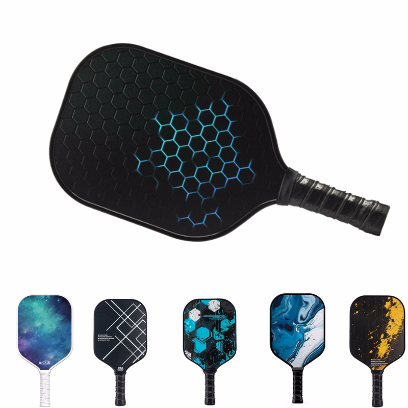 Customizable Fiberglass Pickleball Paddle with PU Grip