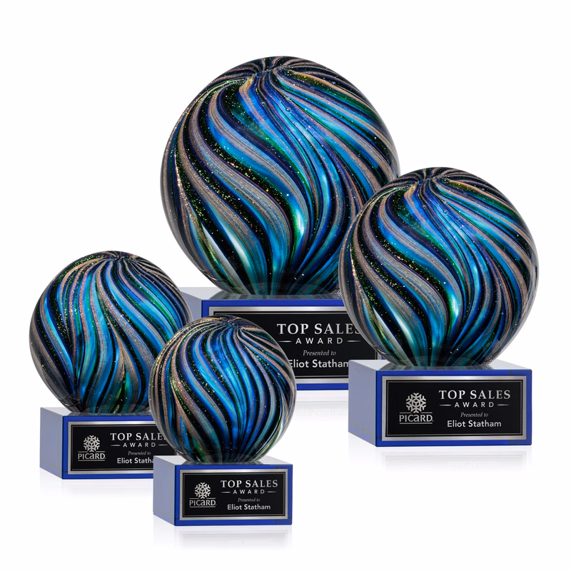 Malton Award on Hancock Base - Blue