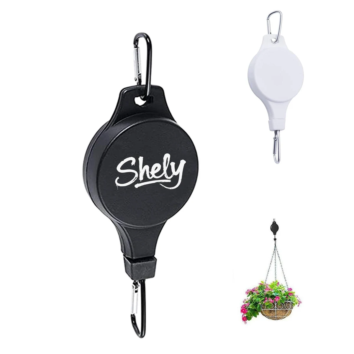 Plastic Retractable plant Hanger Hook 1