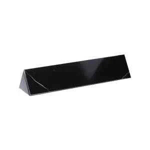 2" x 10" Black Marble Desk Wedge 1