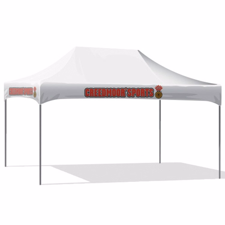10x15 Aluminum Screen Printed Canopy