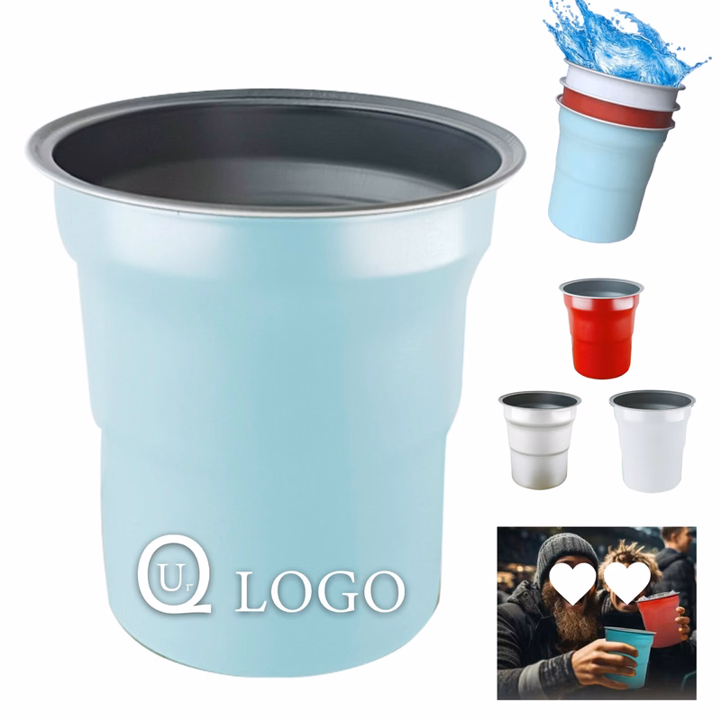 16Oz Aluminum Cold Drink Cup