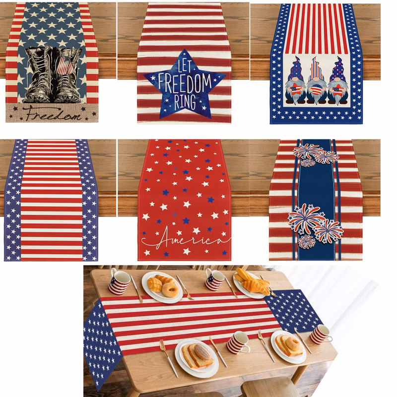 MOQ50 Custom Festival Table Runner
