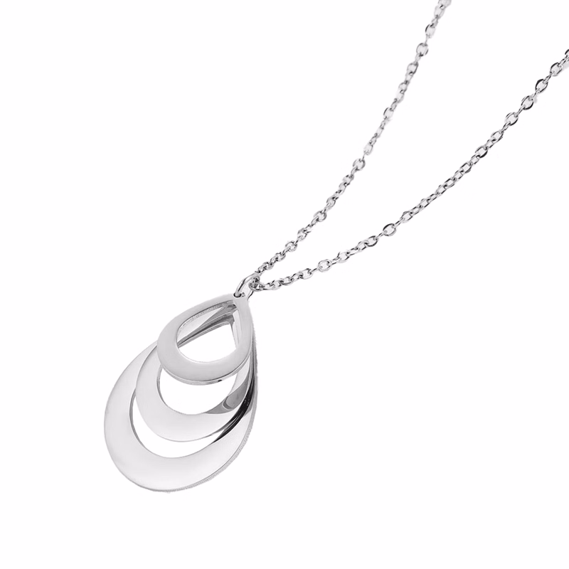 MOQ100 Engraved Necklace For Mother's Day