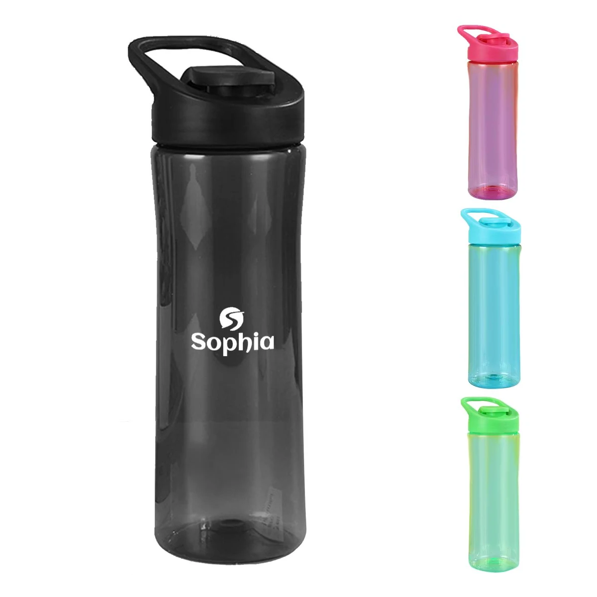 23 Oz Reusable Plastic Bottle 1