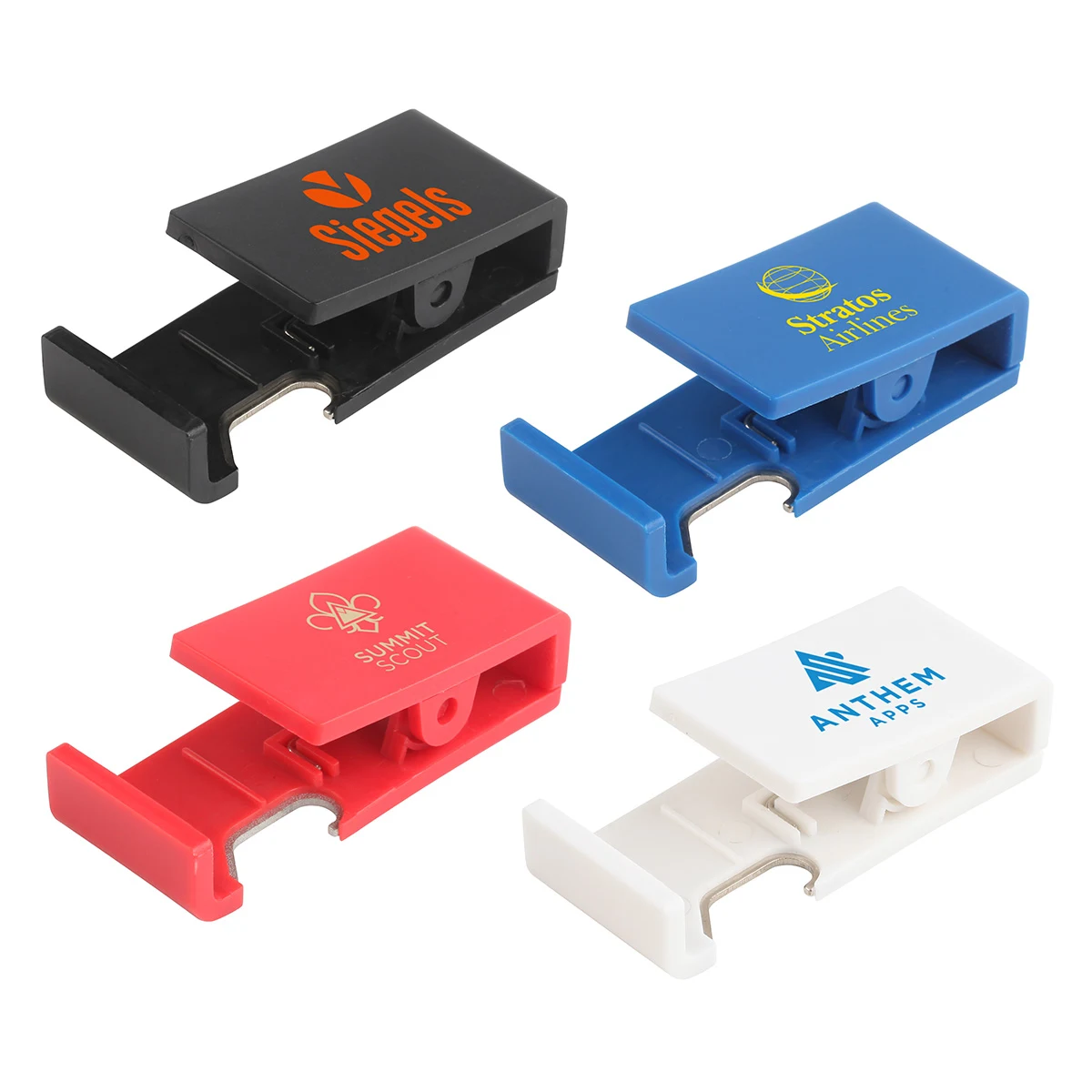 Handy Clip with Built-In Phone Stand & Bottle Opener 1