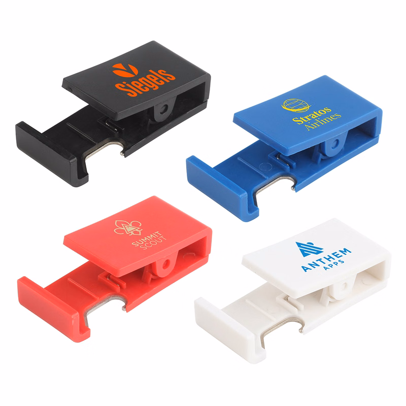 Handy Clip with Built-In Phone Stand & Bottle Opener