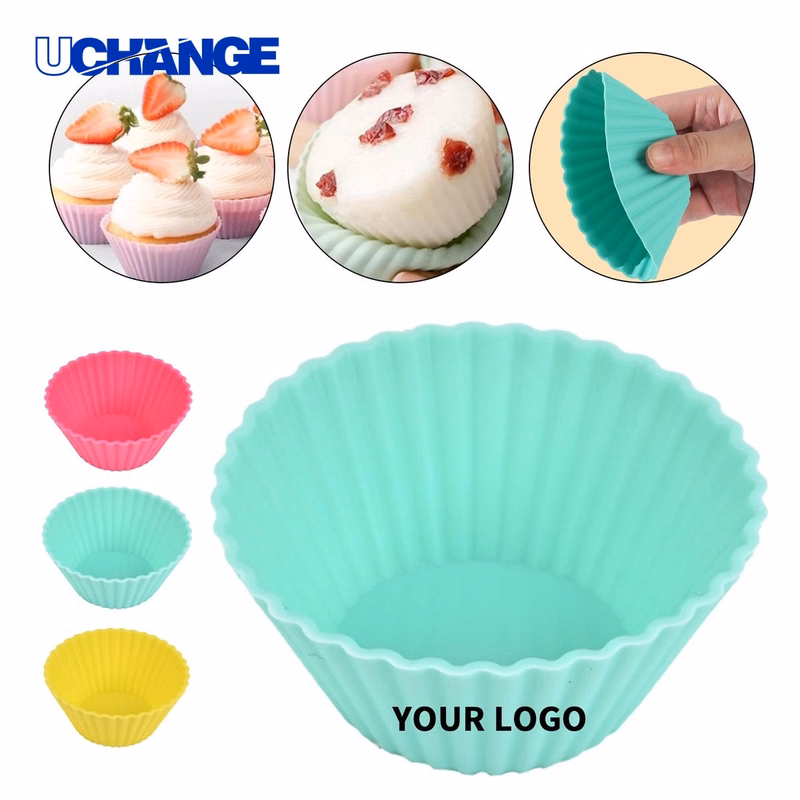 Silicone Baking Cup Food Grade 2.75" x 1.25" Reusable