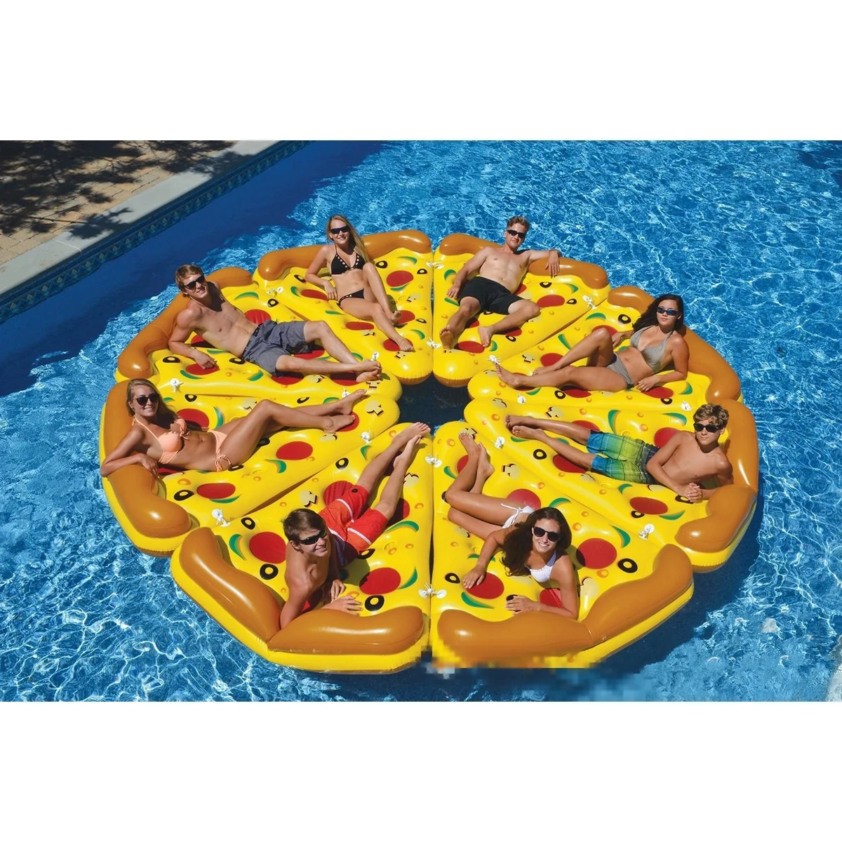 Inflatable Super Pizza Water Float 1
