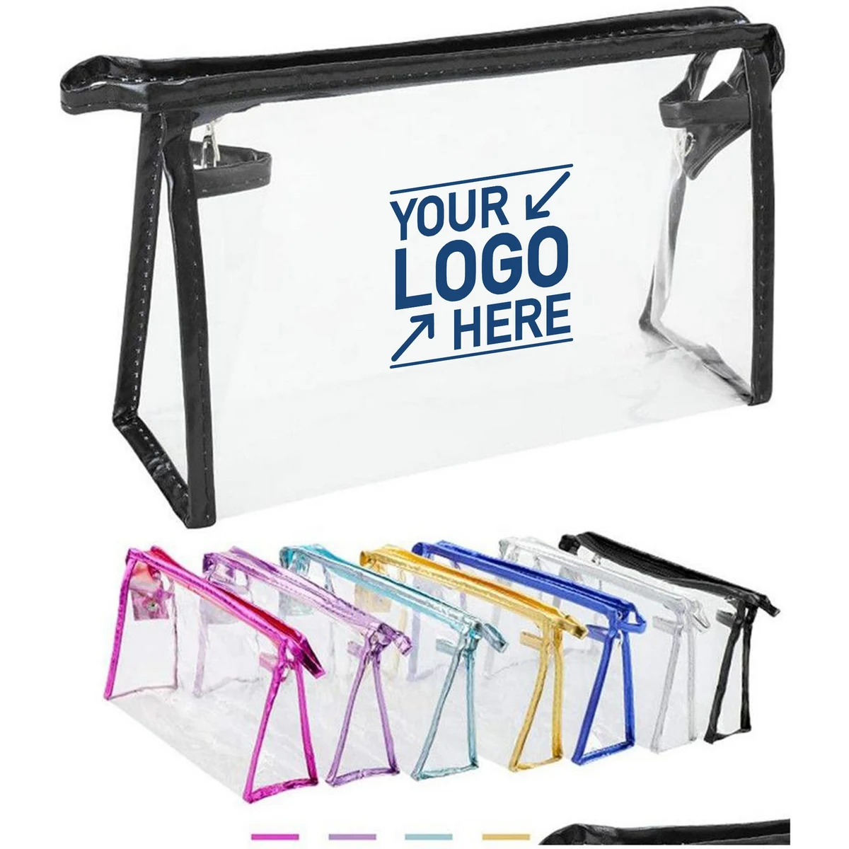 Clear Makeup Cosmetic Toiletry Organizer Bag 1