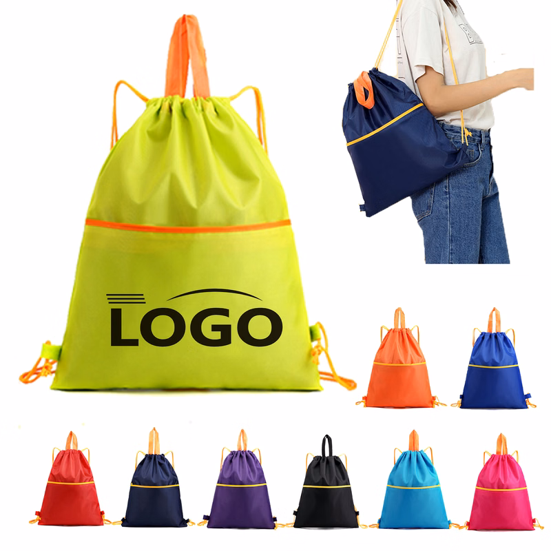 Lightweight Oxford Drawstring Bag
