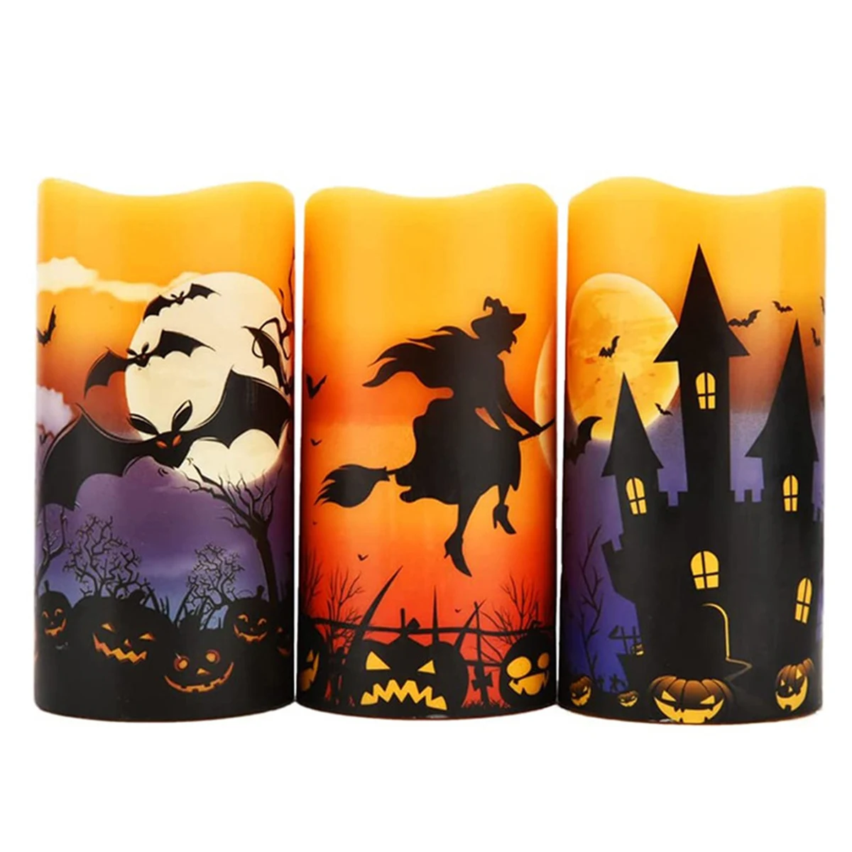 Halloween Flameless Flickering LED Candles 1