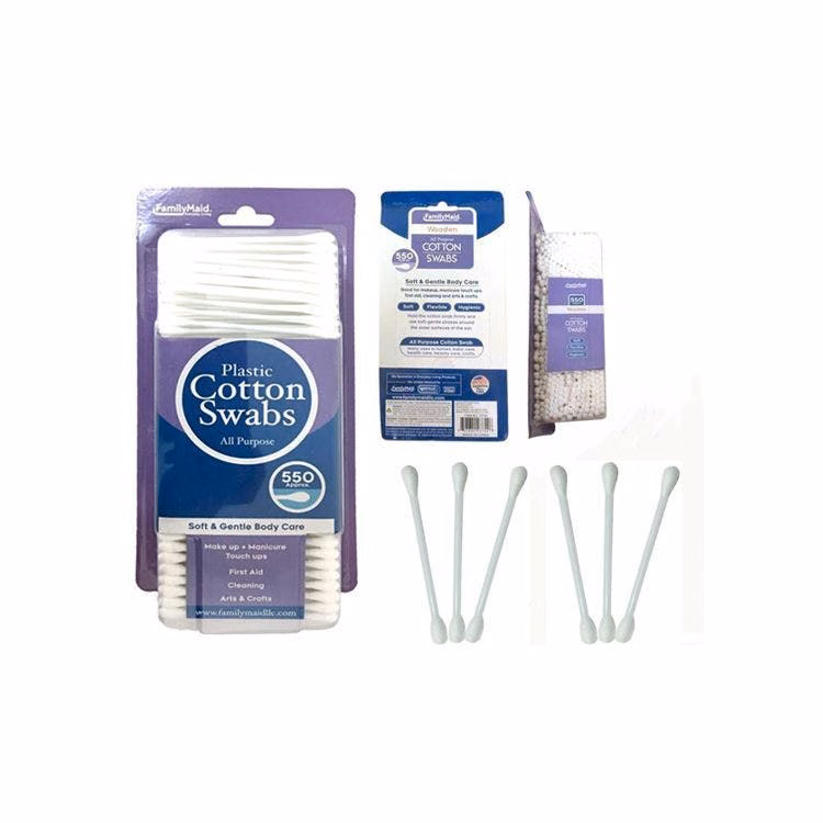 Cotton Swabs - 550 Pack