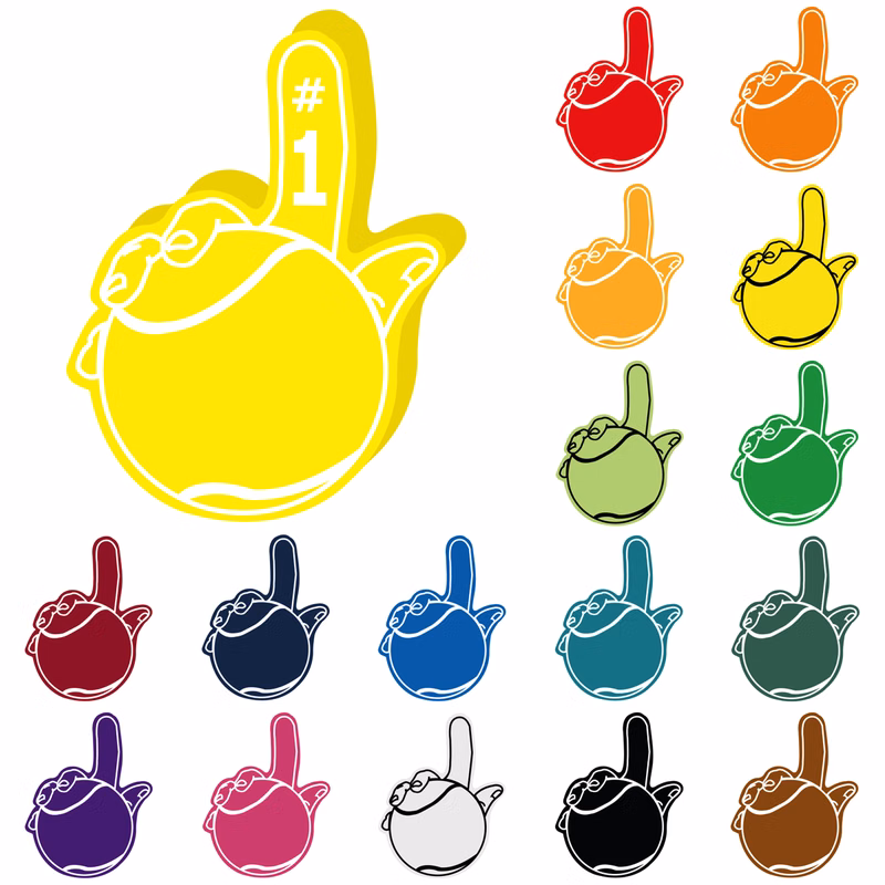 Large Tennis Ball Hand