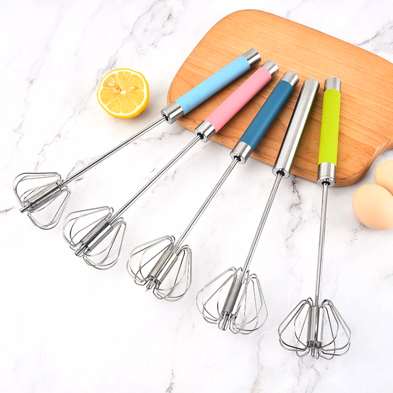Stainless Steel Semi-Automatic Whisk Beater