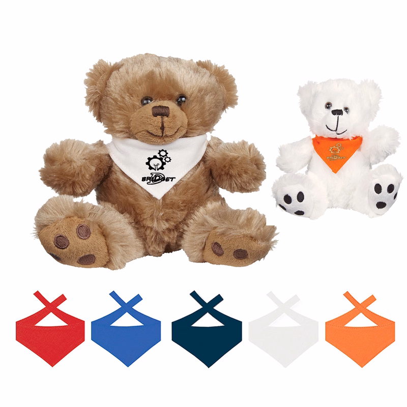 6" Big Paw Bear