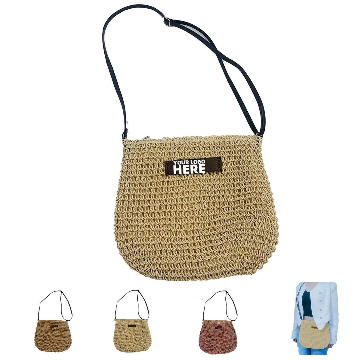 Straw Woven Bag 1