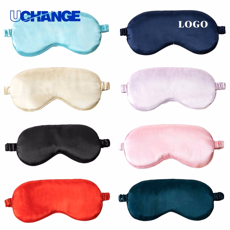 Imitation Silk Breathable Sleep Mask for Travel