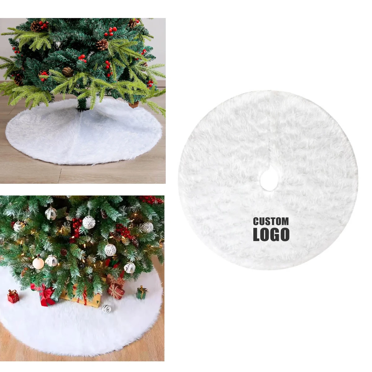 MOQ 5 pcs Holiday Tree Skirt 1