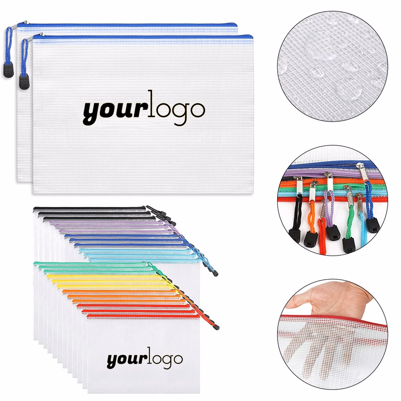 Zipper Document Pouch