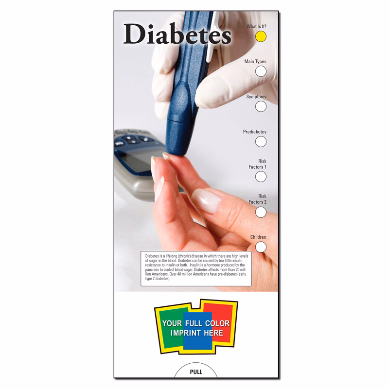SLIDE CHART - Diabetes Slide Chart