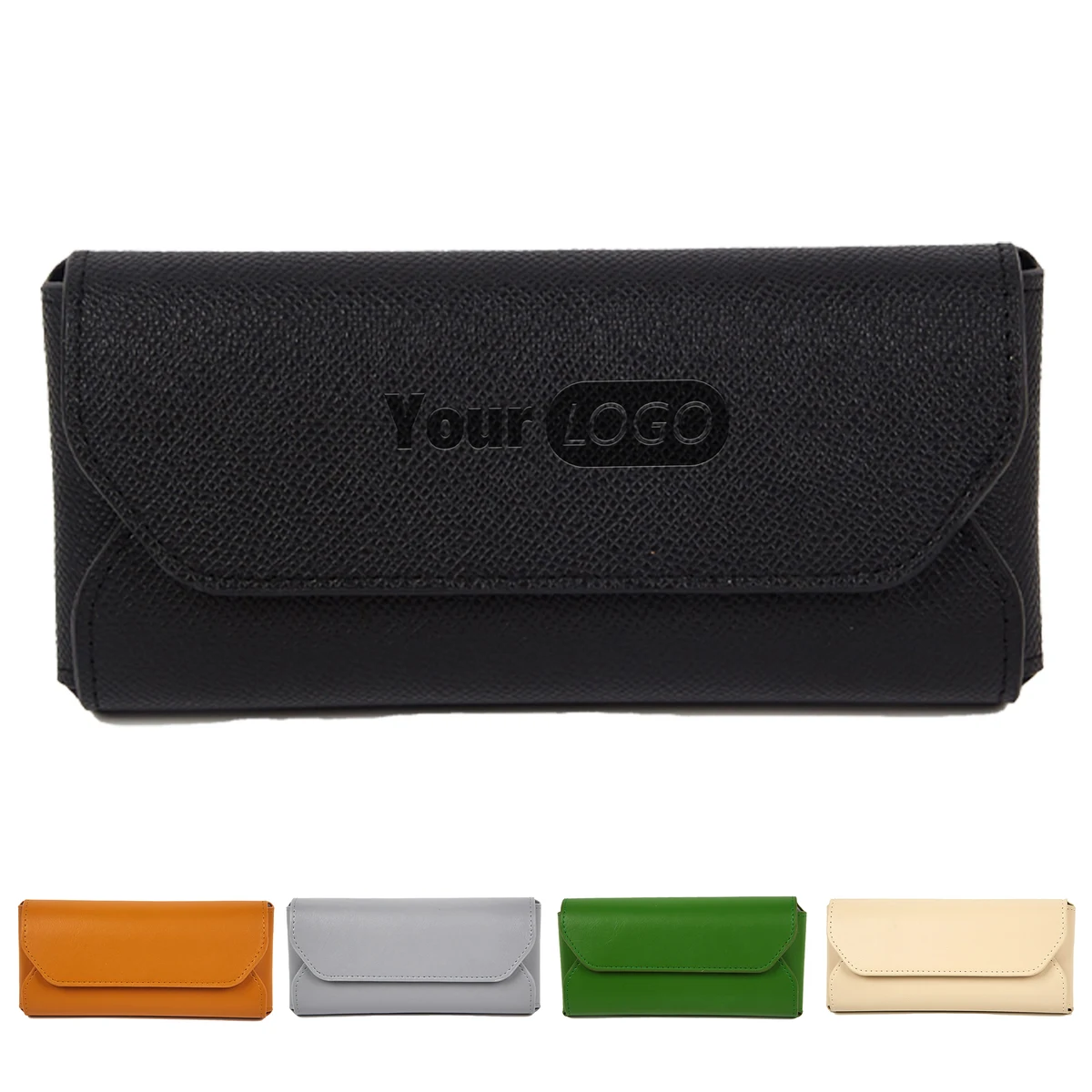 Polyurethane Classic Solid Color Anti Pressure Glasses Protective Case 1