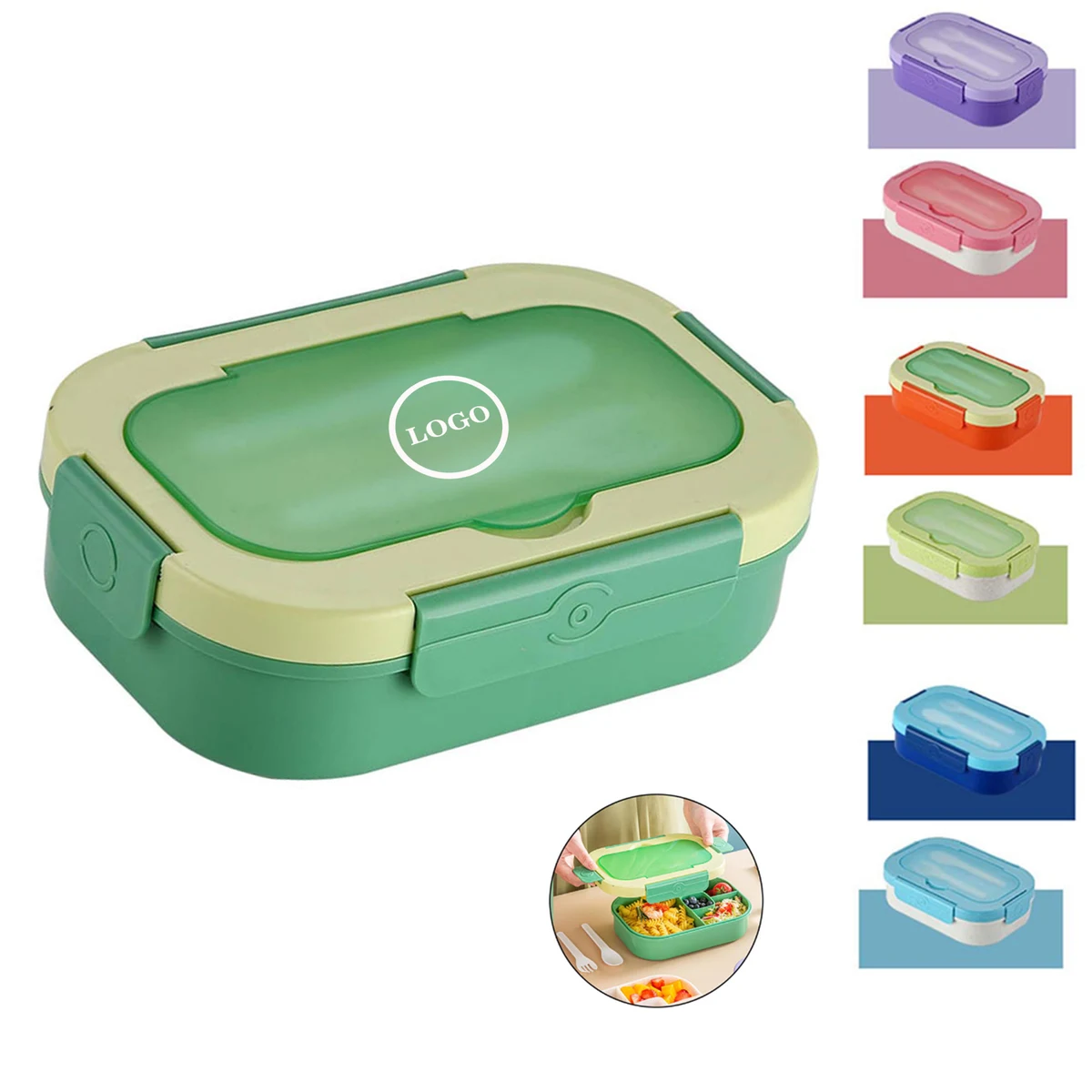 Eco-Friendly Leakproof Bento Box 1