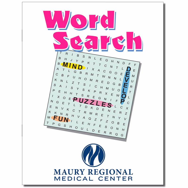 Word Search Puzzle Book (StapledBinding)