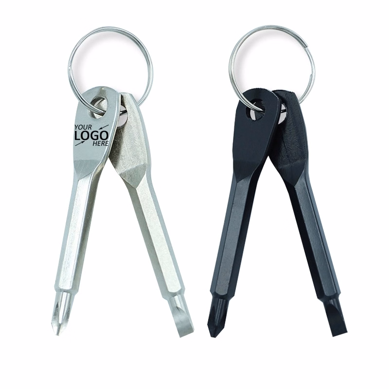 Portable Multifunction Screwdriver Kit Keychain