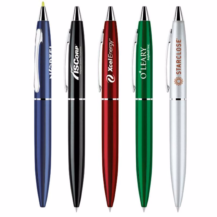 Forest IV Brass Twist Ballpoint Pen / Stylus