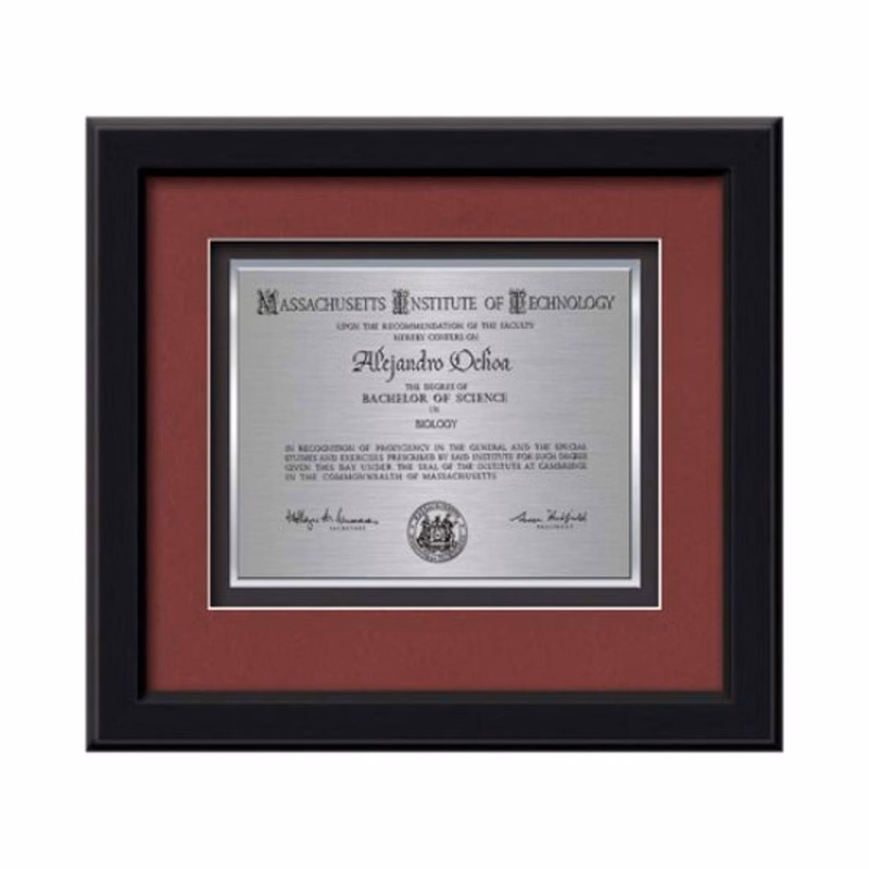 Myriad Certificate TexEtch - Black
