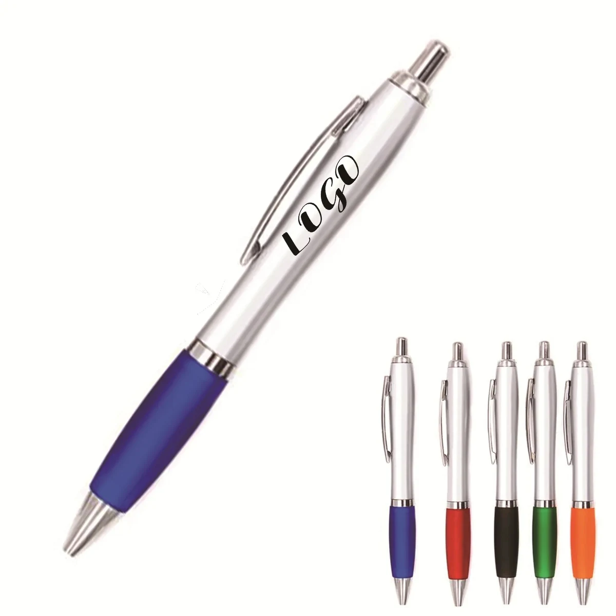 Business Retractable Plastic Ballpoint Pen 1