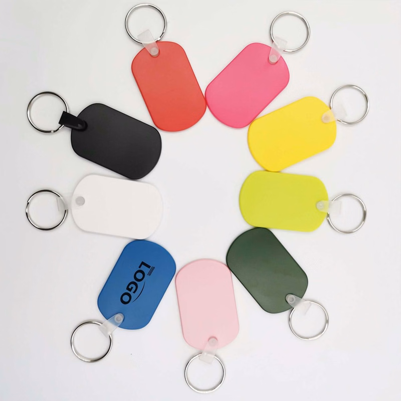 Mini Portable Brand Name Keychain