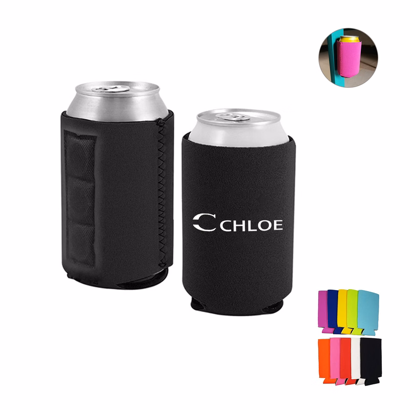 Magnetic Neoprene Beverage Can Sleeve