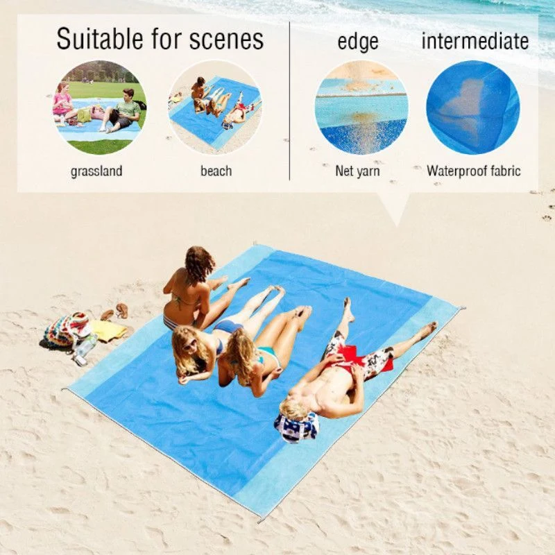 Sand Free Beach Picnic Mat 1