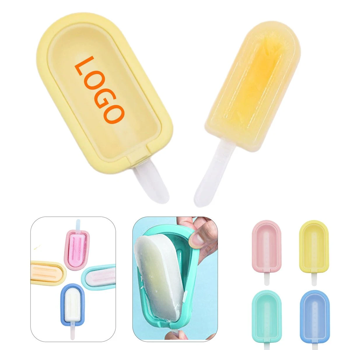 Silicone Customized Popsicle Molds 1