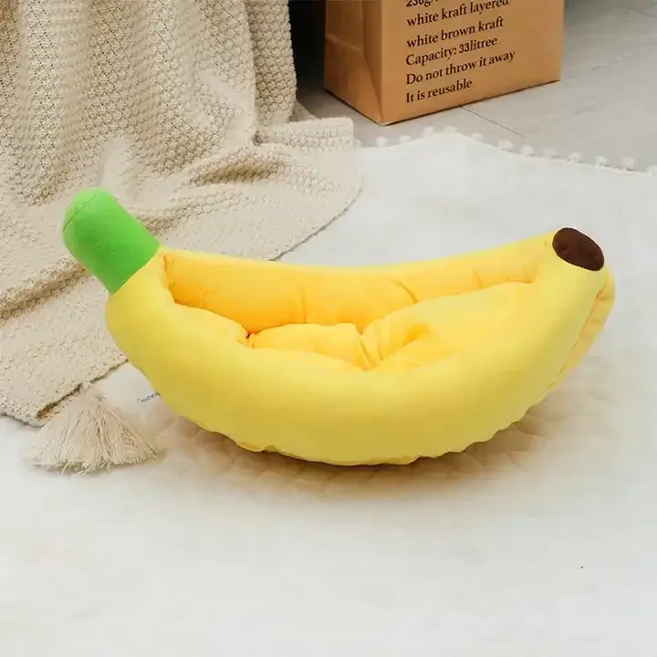 Banana Nest Boat Cat Kennel Removable And Washable Pet Mat 1
