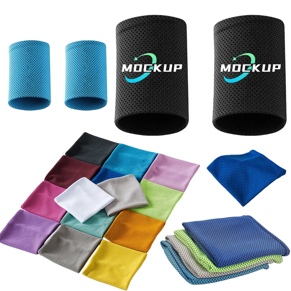 Sport Yoga Ice Cooling Wrist Towel 1