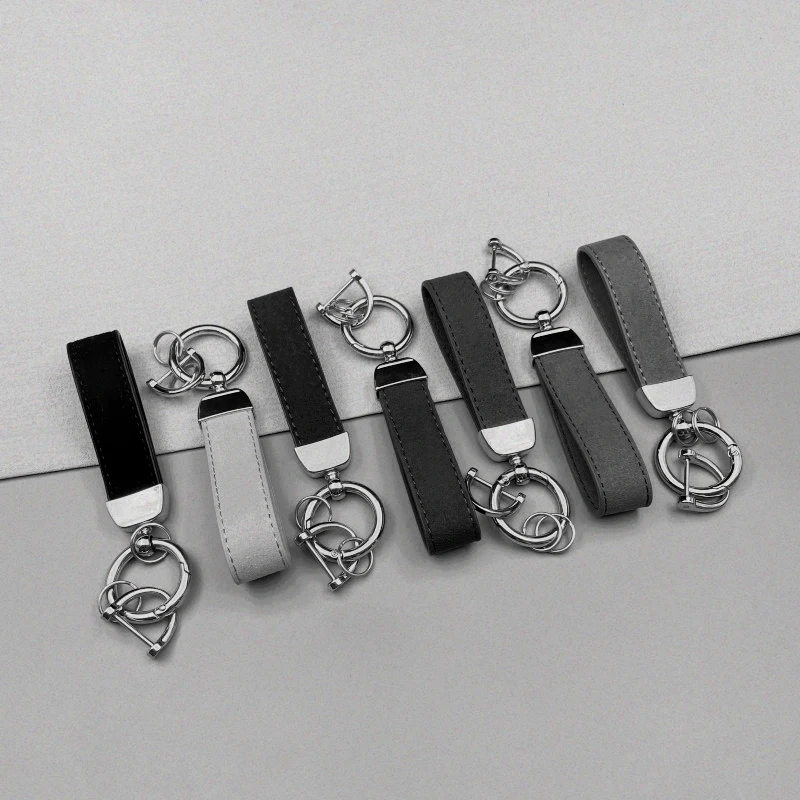 PU Key Ring Chain Simple KeyChains 1