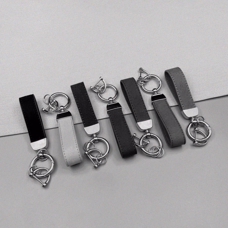 PU Key Ring Chain Simple KeyChains