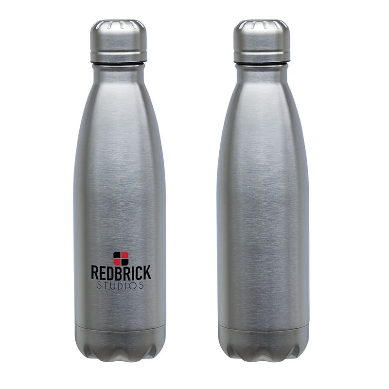 Palermo II 17 oz. Double Wall Stainless Steel Vacuum Bottle 1